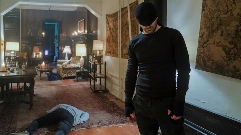 Charlie Cox as Daredevil.